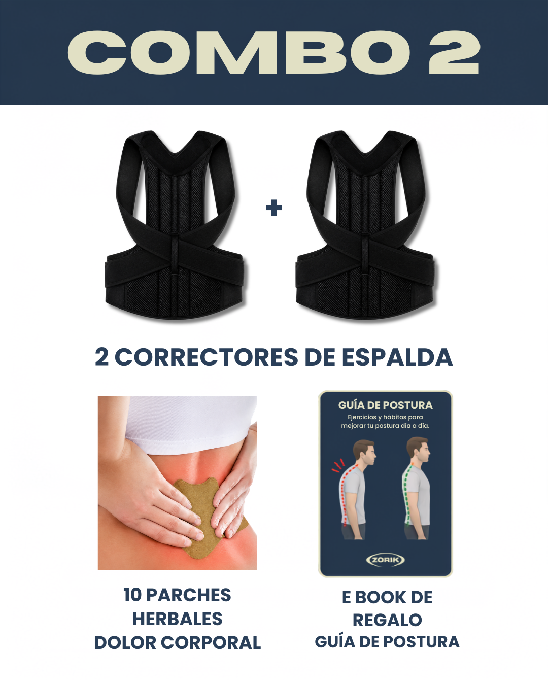 Combo 2x1 + Ebook + Parche